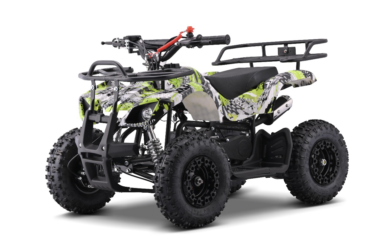 ATV Dečiji kvad – Mini 50cc Benzinski Tao Moto – Zeleni patern ATV Dečiji kvad – Mini 50cc Benzinski Tao Moto – Zeleni patern