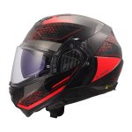 Kaciga LS2 Flip Up FF910 ADVANT II ASTRAL crvena