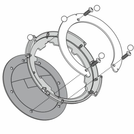 Nosač Tanklock torbe Kappa Honda CBR 600 RR (05-09) BF03K