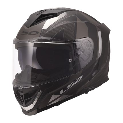 Kaciga LS2 Full Face FF818 STORM III SPORTY crno siva