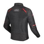 Jakna LS2 BREEZE muška crno crvena