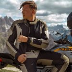 Pantalone KHAO AIR II crno braon MODEKA