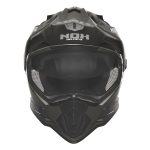 Kaciga NOX Enduro sa vizirom N312 VAPOR mat crno titanium