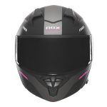 Kaciga NOX Flip Up N968 ULTRA sa naočarima mat crno roza