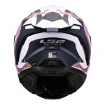 Kaciga LS2 Full Face FF817 CHALLENGER II FLAMAN belo roza