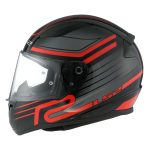 Kaciga LS2 Full Face FF353 RAPID II CIRCUIT crno crvena