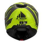 Kaciga LS2 Flip Up FF908 STROBE II CODE žuto siva