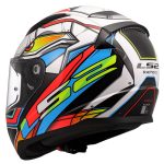 Kaciga LS2 Full Face FF353 RAPID II XDRON belo narandžasta