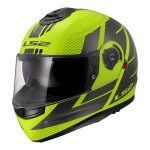 Kaciga LS2 Flip Up FF908 STROBE II CODE žuto siva