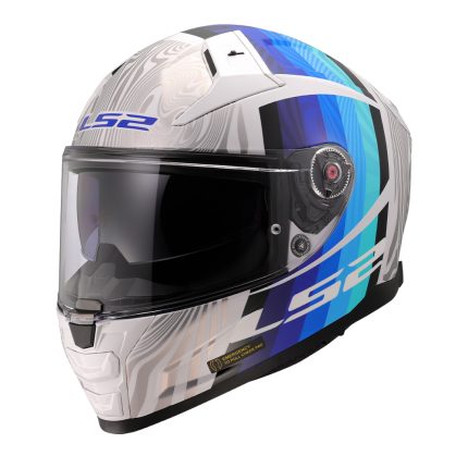 Kaciga LS2 Full Face FF811 VECTOR II FREEDOM belo siva