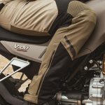 Pantalone KHAO AIR II crno braon MODEKA