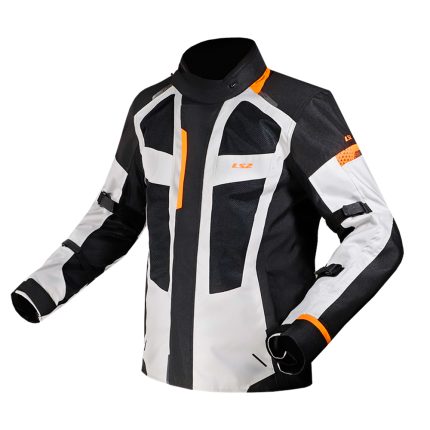 Jakna LS2 SCOUT MAN crno siva narandžasta