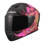 Kaciga LS2 Full Face FF820 RAPID III POPIES II crno roza
