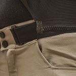 Pantalone KHAO AIR II crno braon MODEKA