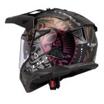 Kaciga LS2 Enduro MX702 PIONEER II RANGI crna