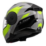 Kaciga LS2 Flip Up FF902 SCOPE II DURIA sivo žuta