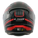 Kaciga LS2 Full Face FF353 RAPID II CIRCUIT crno crvena