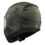 Kaciga LS2 Full Face FF353 RAPID II THUNDER BIRDS vojna zelena