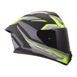 Kaciga LS2 Full Face FF820 RAPID III HYPER crno žuta