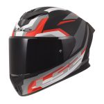 Kaciga LS2 Full Face FF820 RAPID III HYPER crno crvena