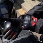 Rukavice LS2 ATOM muške crno crvene