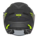 Kaciga NOX Jet N130 MYST mat crno žuta