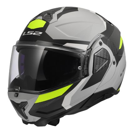 Kaciga LS2 Flip Up FF910 ADVANT II TRIPLE LIGHT siva