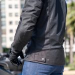 Jakna LS2 BREEZE muška crno crvena