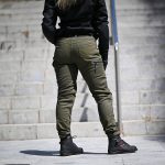 Pantalone LS2 ROUTER ženske maslinasto zelene