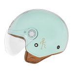 Kaciga NOX Jet 210 pastelno zelena