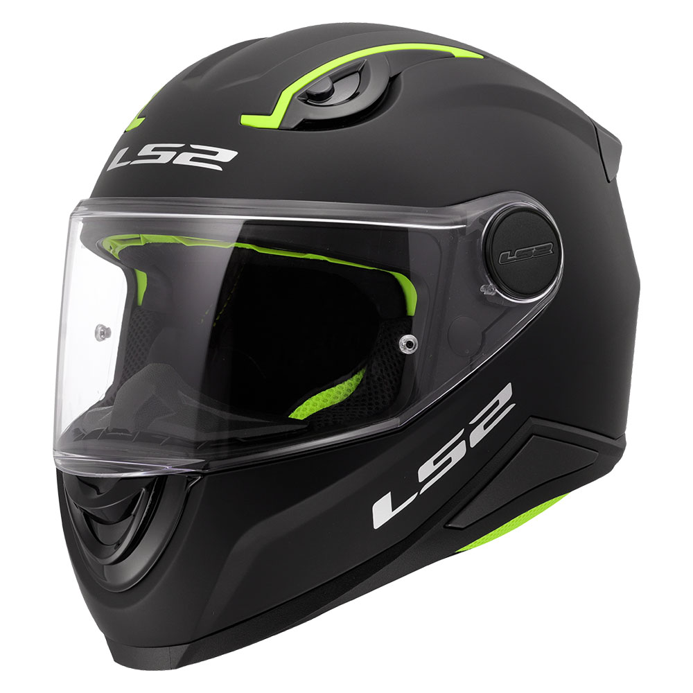 Kaciga LS2 Full Face FF812 KID SOLID dečija mat crna Kaciga LS2 Full Face FF812 KID SOLID dečija mat crna