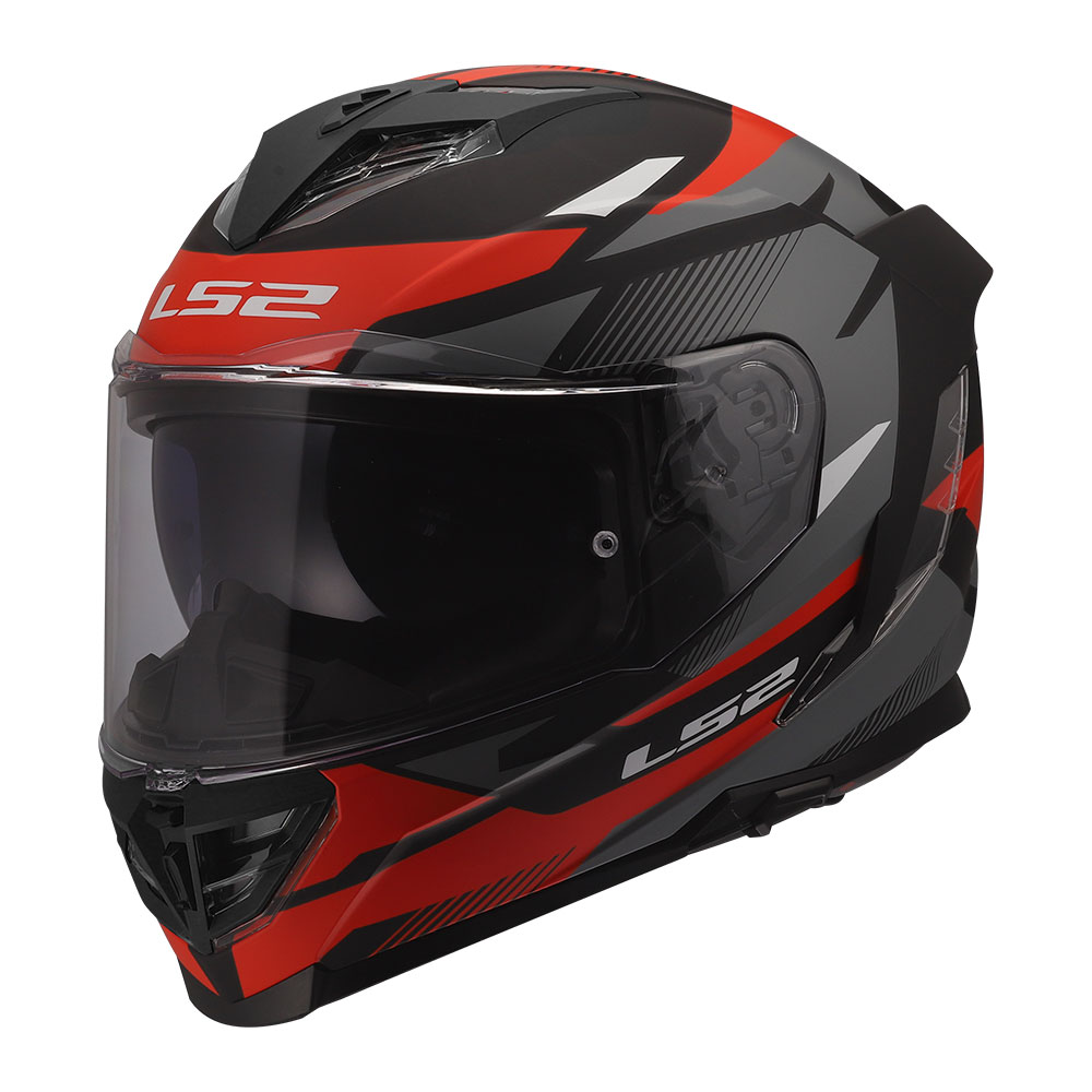 Kaciga LS2 Full Face FF818 STORM III KOMAI crno crvena Kaciga LS2 Full Face FF818 STORM III KOMAI crno crvena