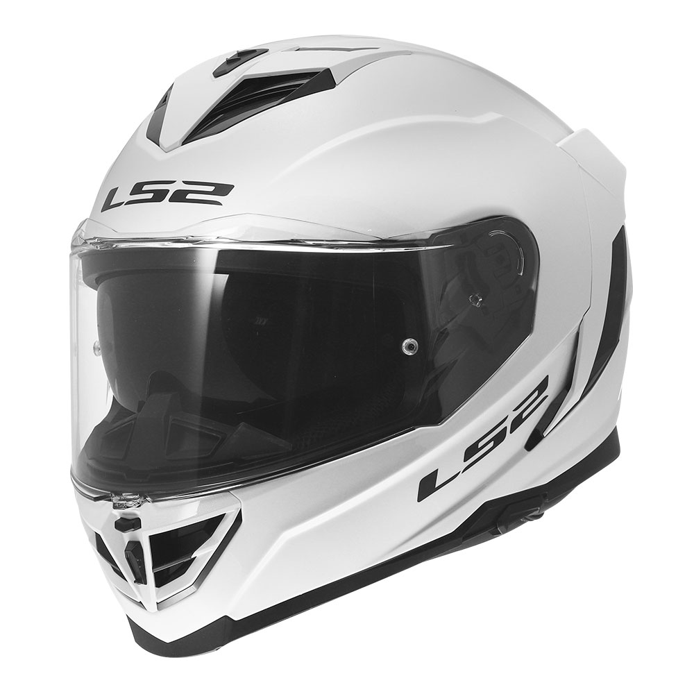 Kaciga LS2 Full Face FF818 STORM III SOLID bela Kaciga LS2 Full Face FF818 STORM III SOLID bela