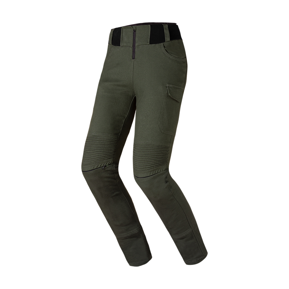 Pantalone LS2 ROUTER ženske maslinasto zelene Pantalone LS2 ROUTER ženske maslinasto zelene