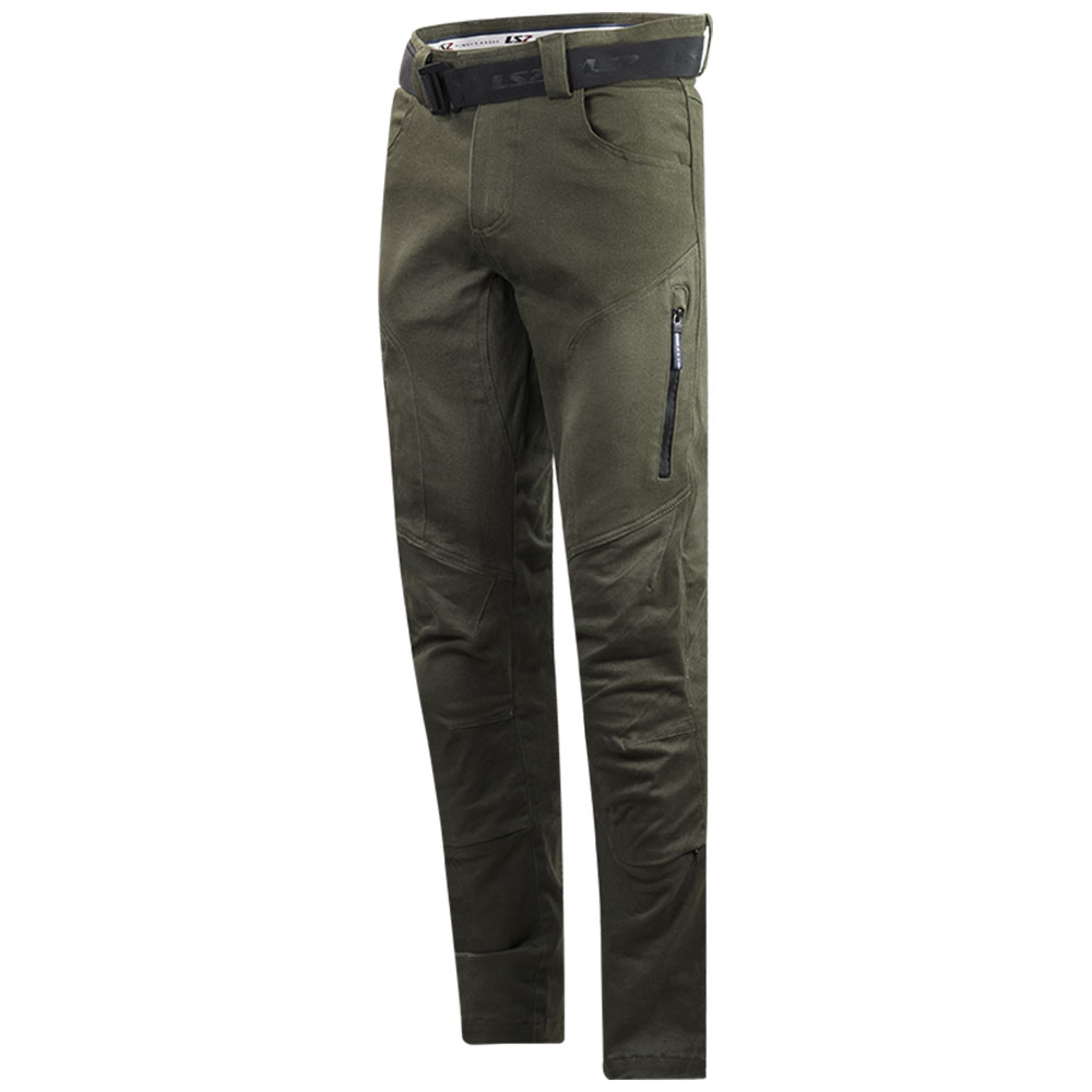 Pantalone LS2 STRAIGHT muške maslinasto zelene Pantalone LS2 STRAIGHT muške maslinasto zelene