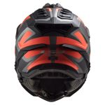 Kaciga LS2 Enduro MX701 EXPLORER ALTER mat crno narandžasta