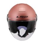 Kaciga LS2 Jet OF620 CLASSY GOLD PINK mat roza