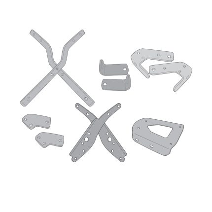 Nosač centralnog kofera KAPPA VOGE 350 AC (23-24) KR9258