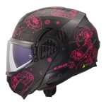 Kaciga LS2 Flip Up FF910 ADVANT II SOPHIA crno roza