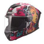 Kaciga LS2 Full Face FF820 RAPID III CYBERG ljubičasta
