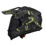 Kaciga LS2 Enduro MX702 PIONEER II CRAZY crno žuta