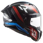 Kaciga LS2 Full Face FF805 THUNDER CARBON SUPRA crveno plava