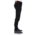 Pantalone BRANDON JEANS CARGO džepare  muške crne MODEKA