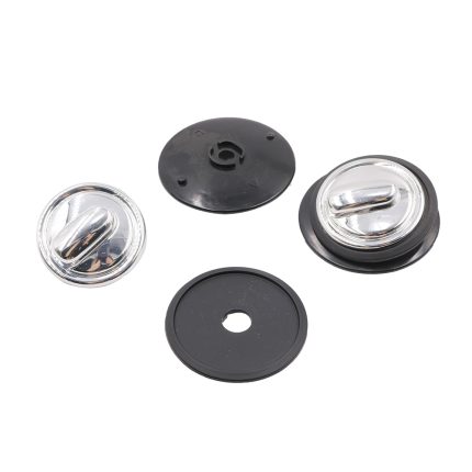 Mehanizam vizira kacige NOX PREMIUM HERITAGE mat crni set