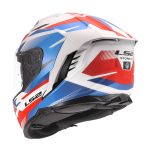 Kaciga LS2 Full Face FF818 STORM III KOMAI belo plavo crvena