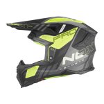 Kaciga NOX Cross N634 STORM žuto mat crna