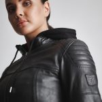 Jakna MODEKA EDDA II ženska crna kožna