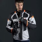 Jakna LS2 SCOUT MAN crno siva narandžasta