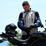 Jakna LS2 NARVIK muška plavo crno crvena