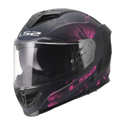 Kaciga LS2 Full Face FF818 STORM III BURST crno roza